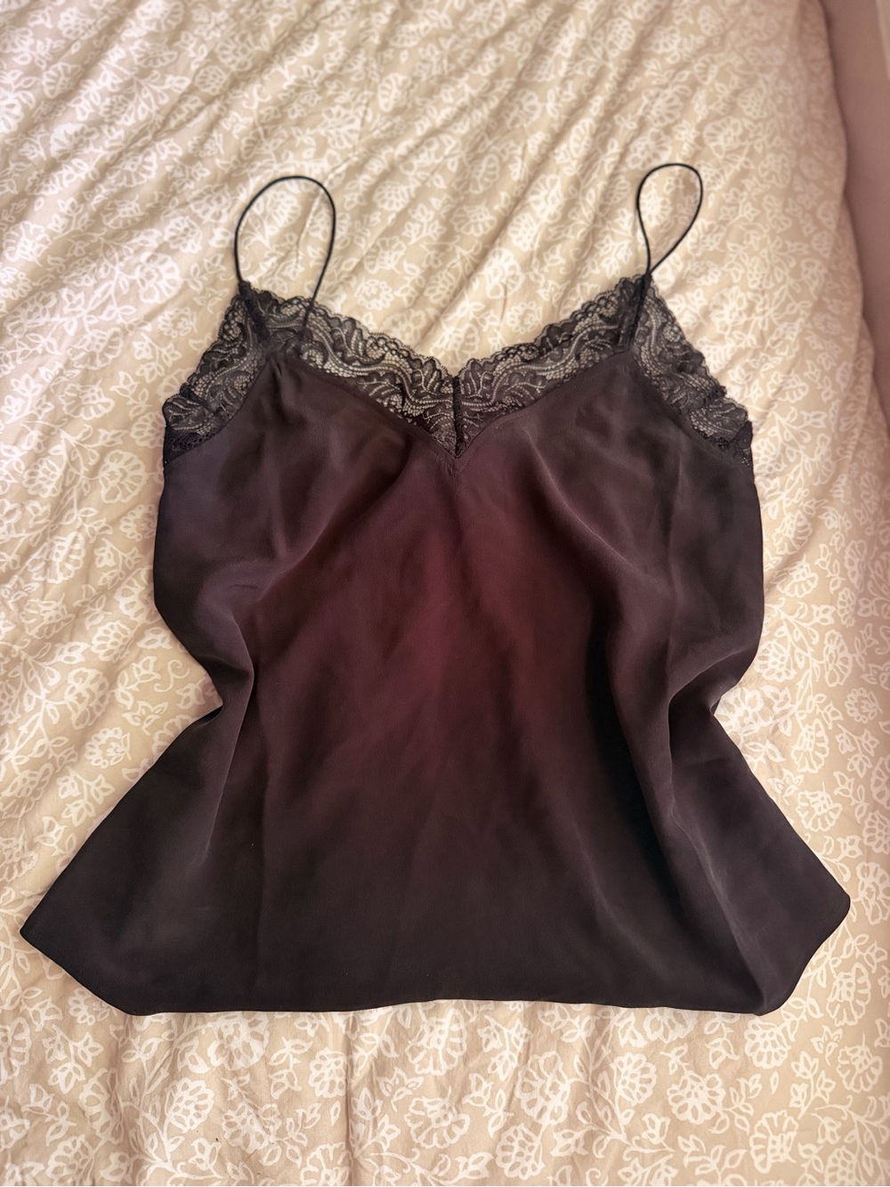 Sezane Saroise Silk Top in Black Size US 2 NWT - Picture 4 of 8